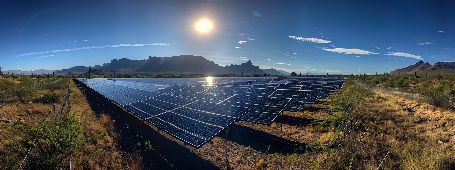 a vibrant solar panel array glistens under the bright sun at babcock ranch, showcasing innovative solutions for sustainable energy adoption.