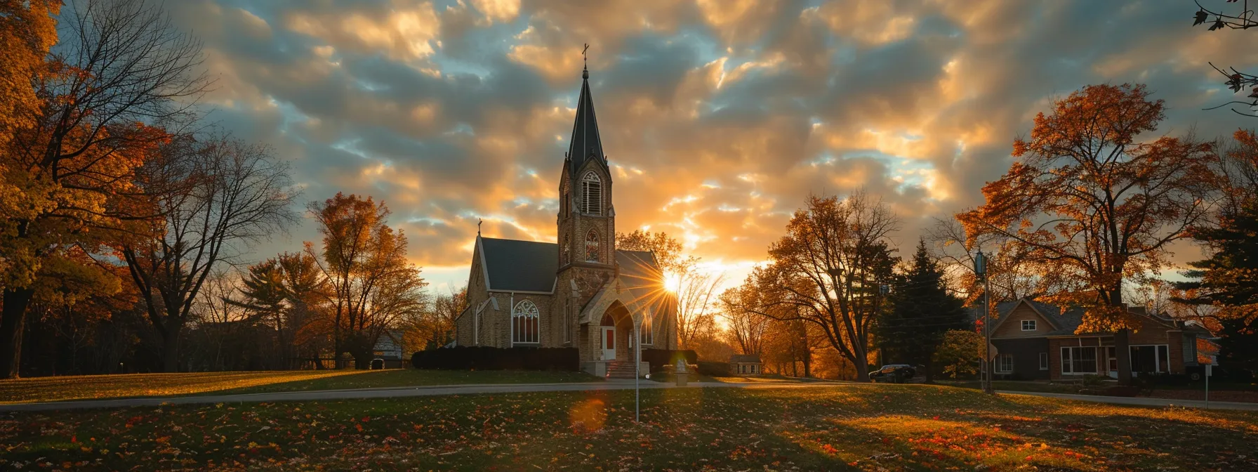 a vibrant church nestled in the heart of a bustling community, its tax-exempt status creating a divisive yet essential dialogue among residents and policymakers.