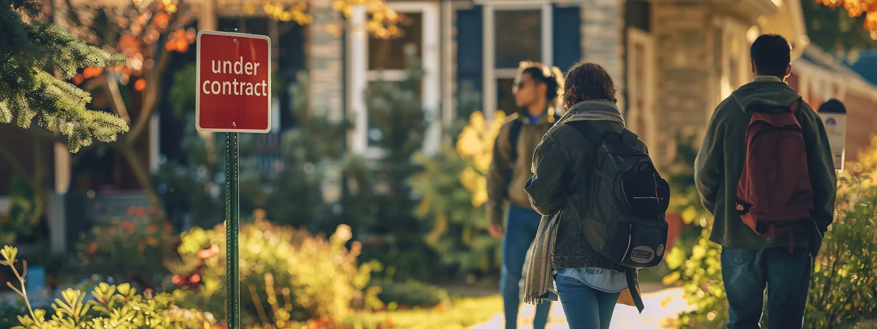 potential buyers observing a 