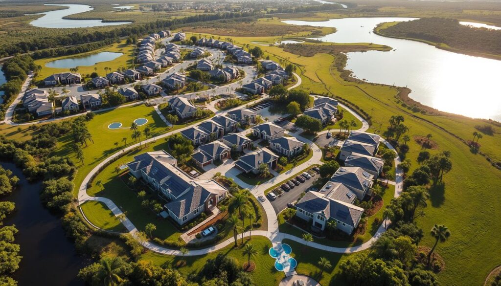 Babcock Ranch Community Aerial View