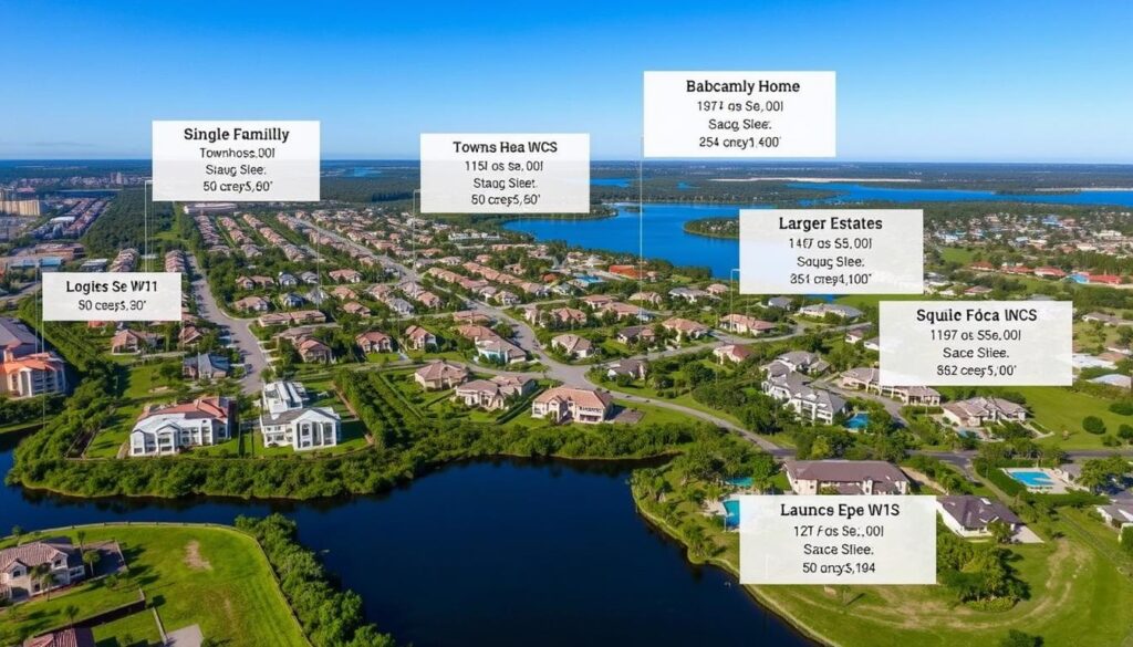 Babcock Ranch Property Types and Sizes