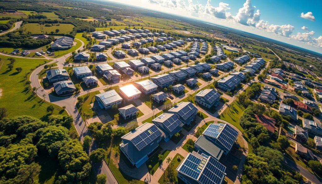 Babcock Ranch Solar-Powered Homes Aerial View