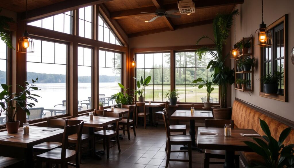 Lake House Kitchen & Bar Dining Area