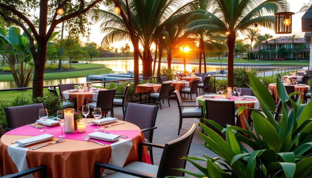 Outdoor Dining at Babcock Ranch