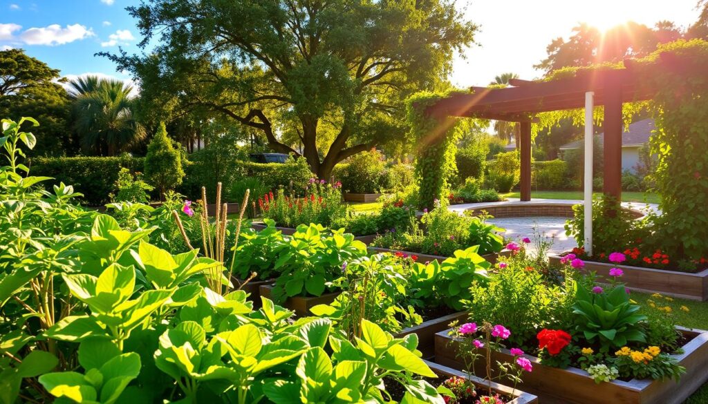 Seasonal Sustainable Garden Planning in Florida