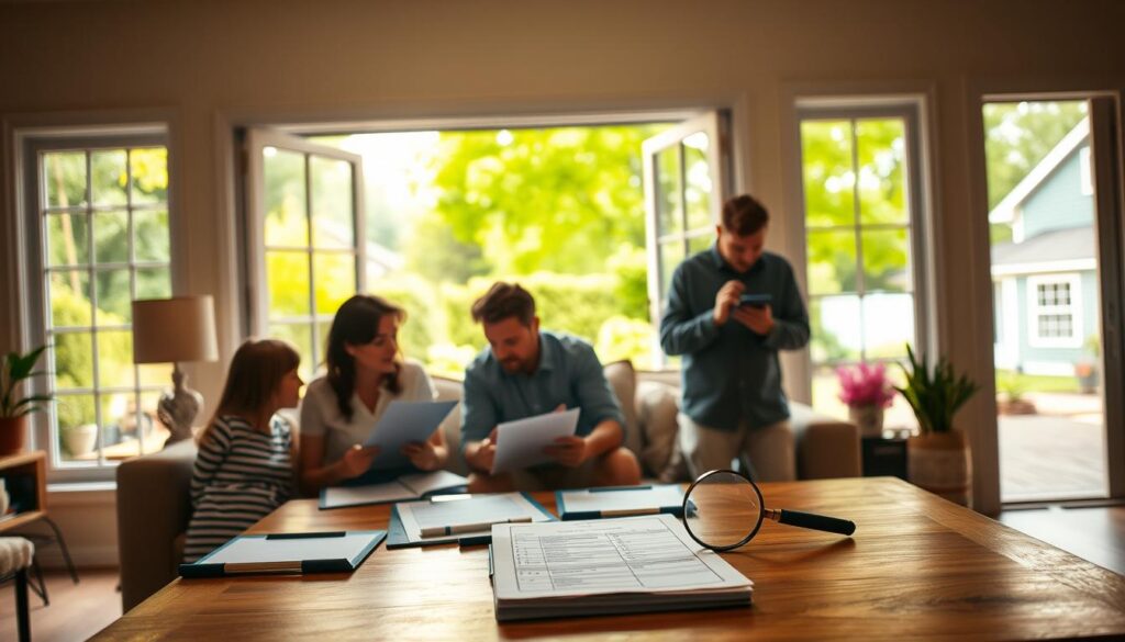home inspection day logistics