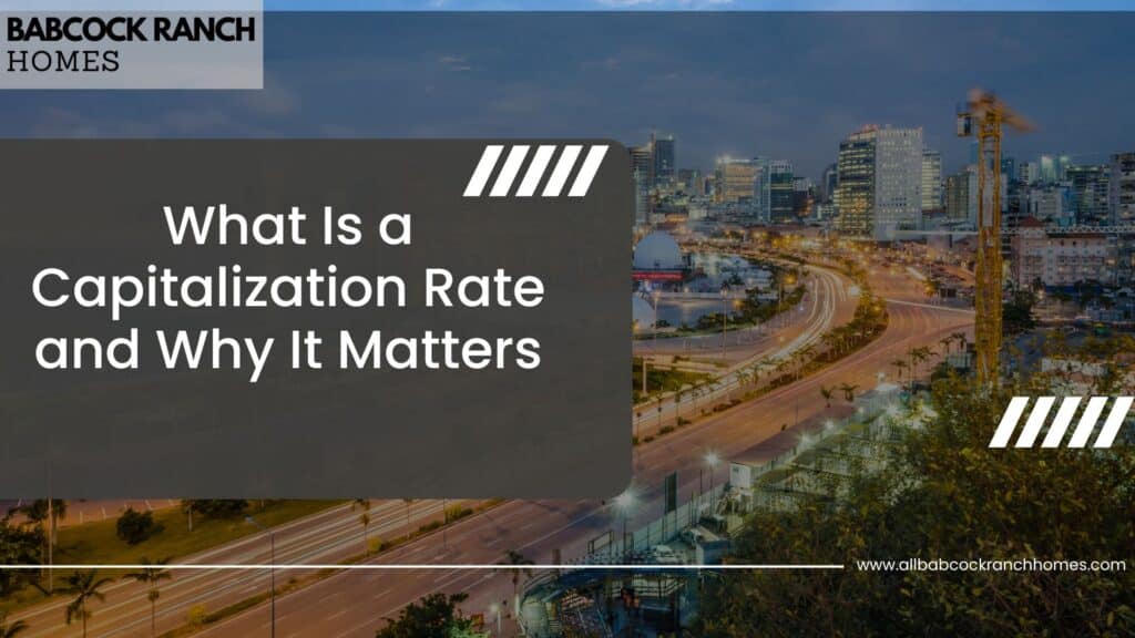 capitalization rate importance