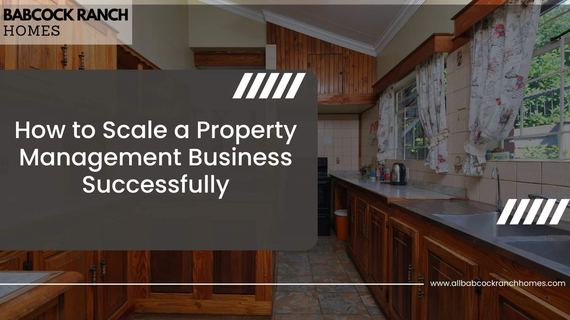 how to scale a property management business successfully