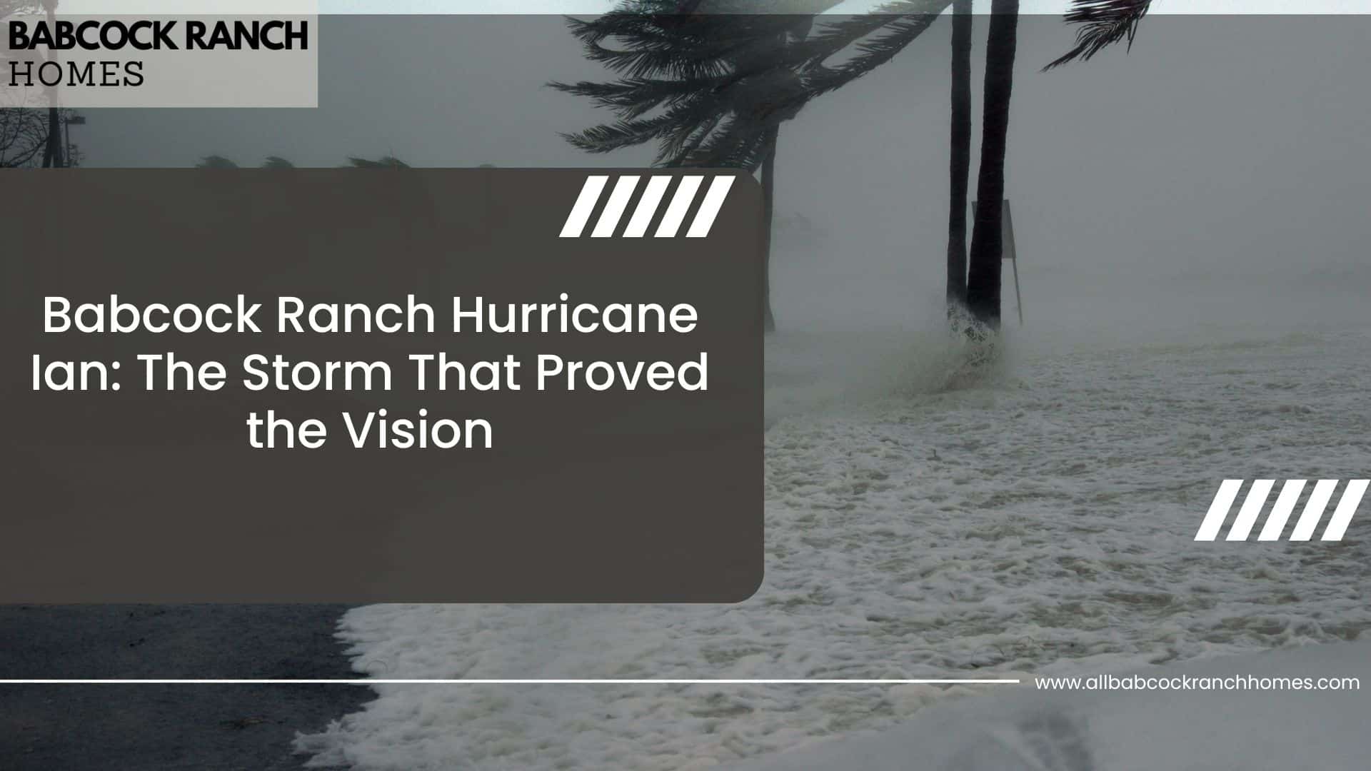 babcock ranch hurricane ian the storm that proved the vision