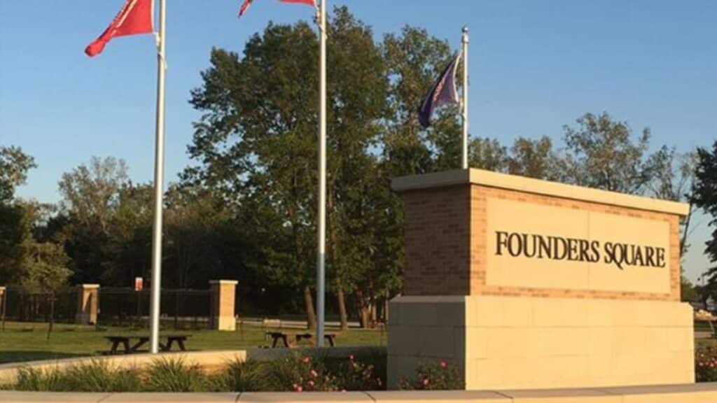 founders square the historic and social core