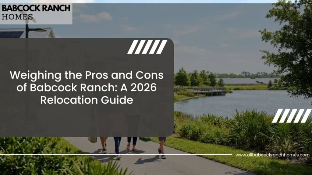 pros and cons of babcock ranch