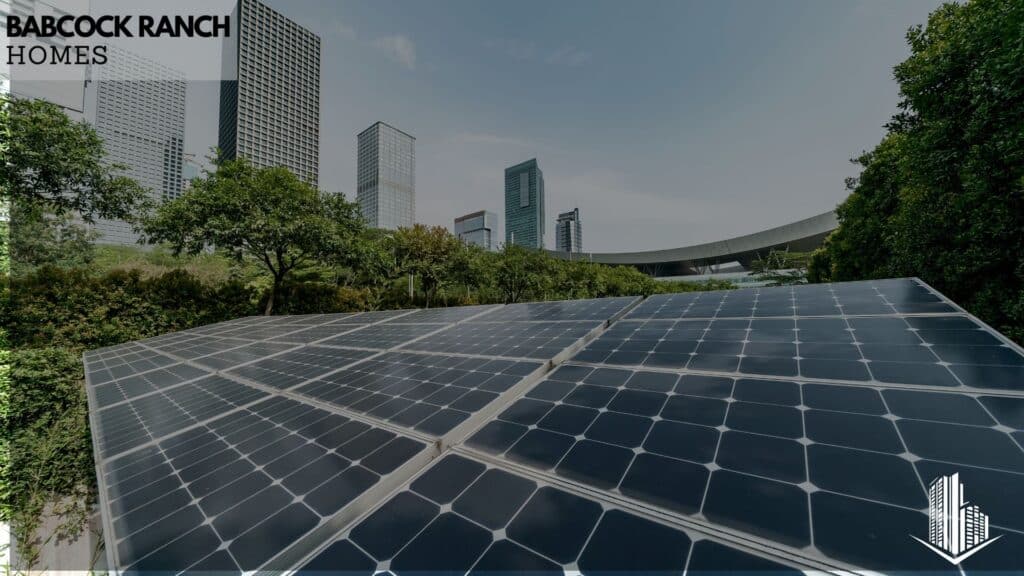 sustainable living and solar infrastructure