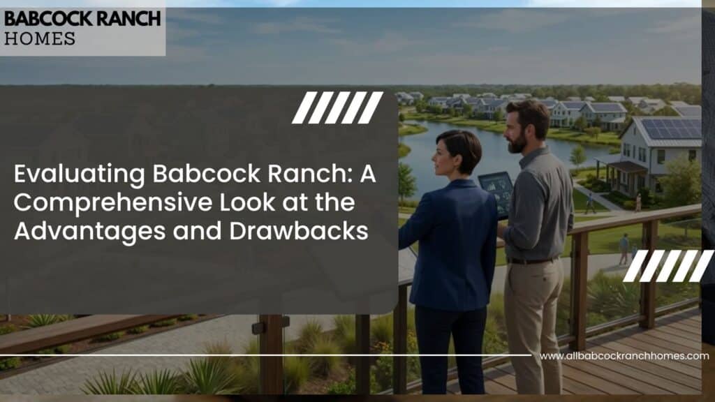 the pros and cons of babcock ranch